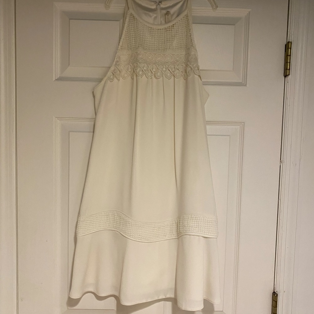 Ramy Brook White/cream dress